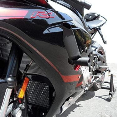Imagem de 2015-2018 Yamaha YZF-R1, YZF-R1S, YZF-R1M Moldura Sliders - Feito nos EUAShogun Motorsports 750-6759