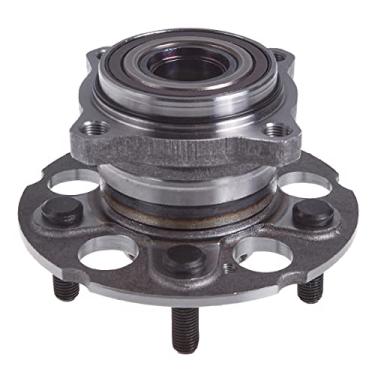Imagem de AUQDD Conjunto de rolamento e cubo de roda traseira 512345 compatível com 2007-2012 Ac-ura RDX, 17-18 RDX (AWD) /2007-2011 Ho-nda CR-V (4WD) # HA590204 42200-STK-951