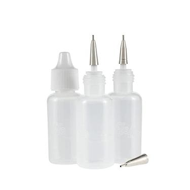 Imagem de Garrafas criativas Mark Flo Line com detalhes de linha fina para pintura de artista, ótimo para meios fluidos, tinta, aquarela, acolchoamento, colas finas e fluido de mascaramento - [pacote com 3 com pontas de metal]