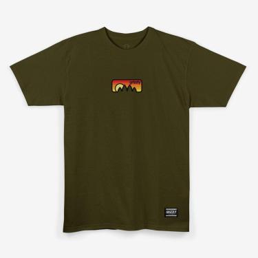 Imagem de Camiseta Grizzly GMC2301P09 Sunset - Military Green-Masculino