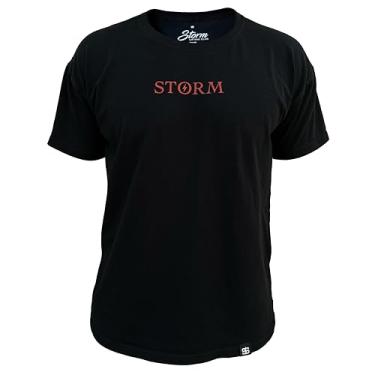 Imagem de STORM Lifting Club Camiseta estampada grande, camisa atlética profissional, capa de bomba, material respirável e macio, Caveira, G