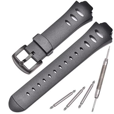 Imagem de MCXGL Pulseira de borracha de substituição para relógio inteligente Suunto Observer Tt St Sr G6 X6HRM à prova d'água