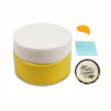 Imagem de Pasta de queima de madeira, gel de queima de madeira para pistola de calor com mini rodos pasta ativada por calor para artesanato pasta de giz para queima de madeira, marcador de gravura, estêncil,