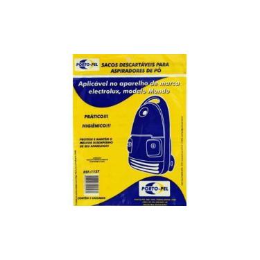 Imagem de Saco aspirador p/ electrolux mondo portopel - 3 unidades (cod.1157) - 