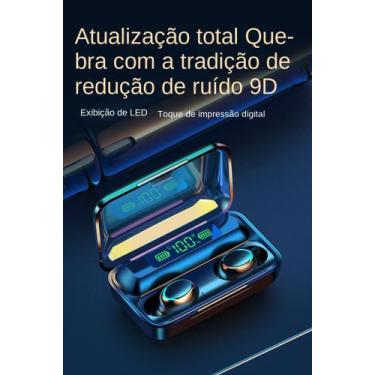 Imagem de Fone De Ouvido Alta Qualidade De Som Sem Fio TWS F9 - Rodaless