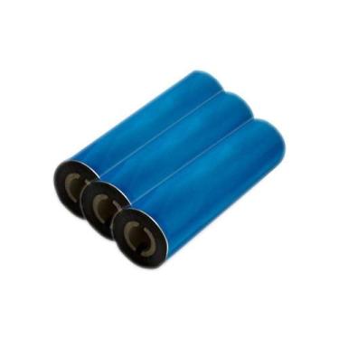 Imagem de Kit Ribbon Cera Preto para impressora térmica 110x74mm 03un - Marpax