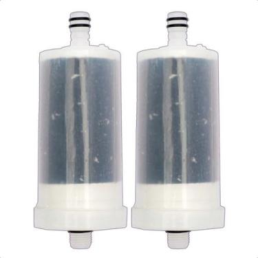 Imagem de Kit 02 Refil Pro Saude Blindado Vela Carvão Ativado Torneira Filtro - 