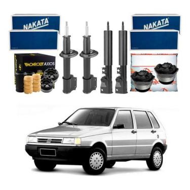 Imagem de Kit Amortecedor Dianteiro Traseiro Uno 1.6 1989 A 1995 - Nakata