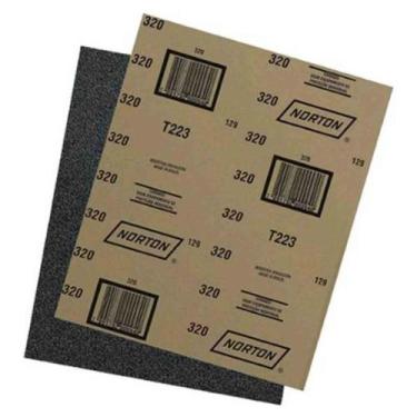 Imagem de Kit 50PC Lixa D Agua 400 225x275 T-223 - Norton