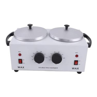 Imagem de Zialofi Aquecedor Elétrico, Pote de Derretimento com Tampa, Aquecedor de Cera, Forno Duplo, Máquina Manual para Remoção de Pelos Duros E Macios
