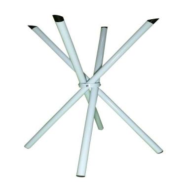 Imagem de Base de Mesa Jantar Prática Desmontável - Medcombo, Base Branca