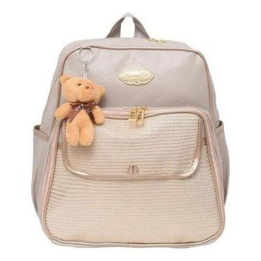 Imagem de Mochila Maternidade Fun Baby Bege - Espera feliz