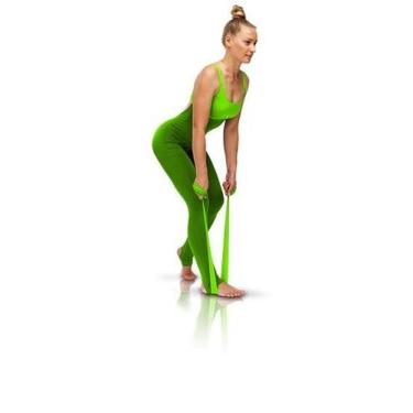 Imagem de Faixa Elástica Para Exercícios Multifuncionais Fisioterapia - MBfit, V