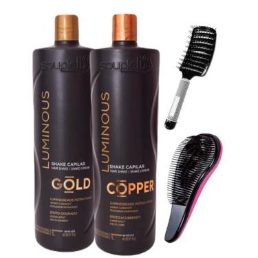 Imagem de Kit  Shake Capilar Gold e Copper Luminous -Souple Liss
