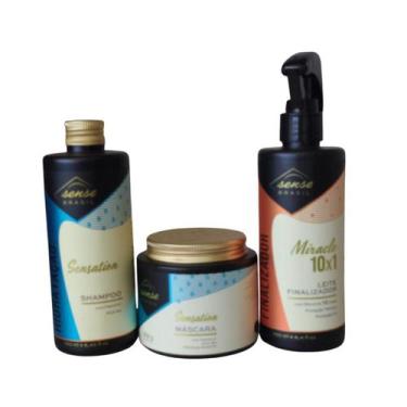 Imagem de Sense Kit Duo Sensation 250ml + Miracle Leite Finalizador 250ml - Sens
