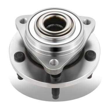 Imagem de DNA MOTORING Conjunto do cubo do rolamento da roda dianteira compatível com Chevy HHR 06-08 sem ABS, OEM-WHA-0259