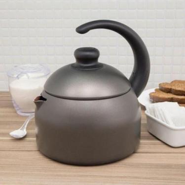 Imagem de Chaleira Tramontina Alumínio Antiaderente Paris 1,9L Grafite