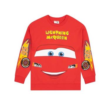 Imagem de Disney Suéter Lightning McQueen | Suéteres de carros para meninos | Suéter para meninos...