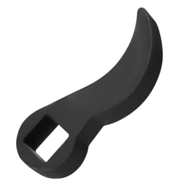 Imagem de Ferramentas adaptadoras de barra de cabra, cabeça de pé de cabra ajustável, ferramenta de cabeça de acoplador de barra de cabra de 1,27 cm para design de alavancagem de catraca barra de cabra