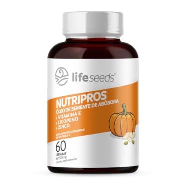 Imagem de NUTRIPROS - Óleo de Semente de Abóbora + Vitamina E + Licopeno + Zinco - 60 Cápsulas