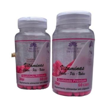 Imagem de Beleza Em Foco Vitamina Silício, Cabelo - Pele - Unha 120cap
