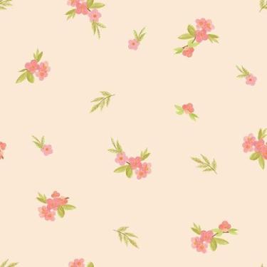 Imagem de Papel de Parede Bosque da Imaginação Floral Rosa 81017 - Studio