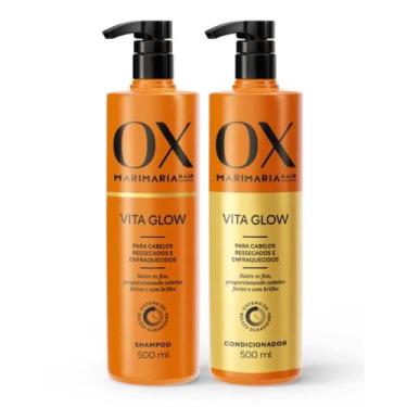Imagem de Shampoo + Condicionador Mari Maria Hair Ox Vita Glow 500ml