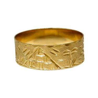 Imagem de Anel Em Ouro 10k 416 Escrava Amarelo 8mm, 15