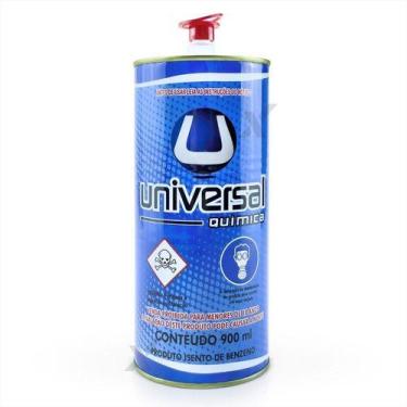 Imagem de Cola Ps Branco Cristal Poliestireno Chapas Universal 900ml - Universal