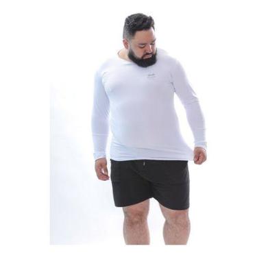 Imagem de Camisa Plus Size Segunda Pele Camiseta Rash Guard Masculina - Don moda