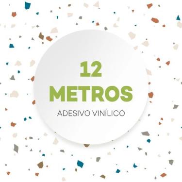 Imagem de Papel De Parede Adesivo Terrazzo Granilite Sala Quarto - Criptonita, 1