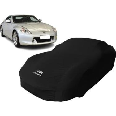 Imagem de Capa Resistente Para Carro Com Logo Nissan 370 Z Esportivo - Mz, Preta