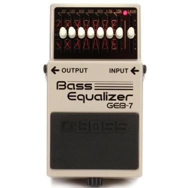 Imagem de Pedal Equalizador para Contrabaixo GEB7 Bass Equalizer Boss - Roland