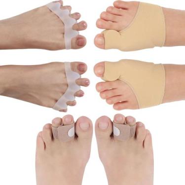 Imagem de Kit 3 Pares Protetor Corretor Joanete alivio da dor Cód-151 - SWG, BEG