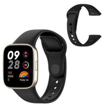 Imagem de Pulseira Silicone Macia Exclusiva Para Xiaomi Redmi Watch 3 - Marca Co