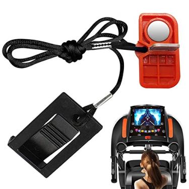 Imagem de ZuKaYeHome Chave de segurança magnética de esteira para Proform Image Weslo Reebok Epic Golds Gym Freemotion e Healthrider esteiras