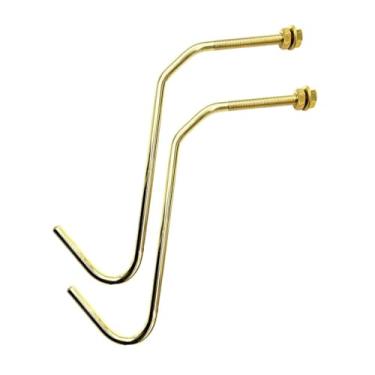 Imagem de Generic 2 ganchos para mesa de bilhar e sinuca, ganchos para taco, haste de ponte e rack de bola, ganchos para mesa de bilhar, Style D