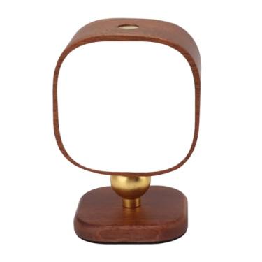 Imagem de Lâmpada de Parede Magnética de Madeira, Luz Noturna Quadrada Regulável, Luz de Leitura de Parede LED para Cabeceira, Com ângulo Ajustável, Carregada por USB, Removida como