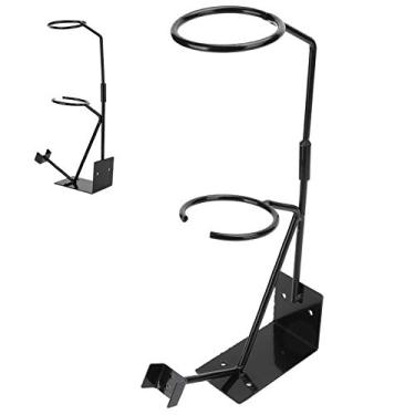 Imagem de Suporte para Pistola de Pulverização Com Rack de Filtro - Armazenamento de Pulverizador de Pintura Em Aço para Bancada Arrumada e Uso Montado na Parede