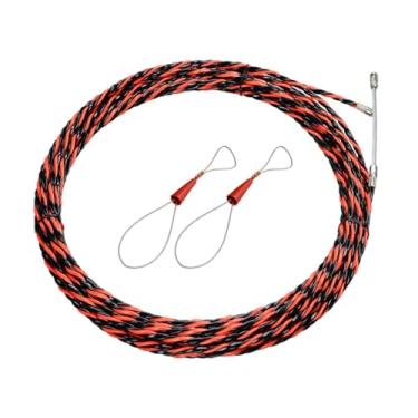 Imagem de ＡＷＨＡＯ Extrator de fios elétricos, ferramenta extratora de fios de cabo, dispositivo guia de fios de parede, passador de dutos, passador de linha, 5 M