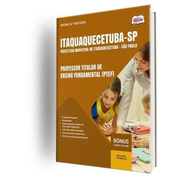 Imagem de Apostila Prefeitura de Itaquaquecetuba - SP - Professor Titular de Ens