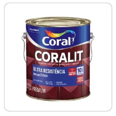 Imagem de Coralit Ultra Resistência Fosco Branco 3,6L Coral