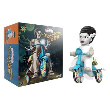 Imagem de Super7 Universal Monsters Super Cycles - Bride of Frankenstein (White w/Blue Trike) Action Figure