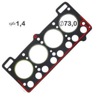 Imagem de Junta do cabeçote Volkswagen Gol 1992 a 1997 BASTOS 111519PK