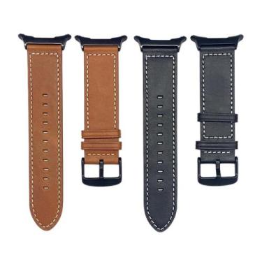 Imagem de Pulseira de Couro para Samsung Galaxy Watch 7 Ultra 47mm (2 Unidades) 