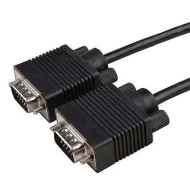 Imagem de Cabo de vídeo VGA macho para macho HD15 da Importer520 para monitor de computador de TV, 10Ft, 50ft-svga-audio