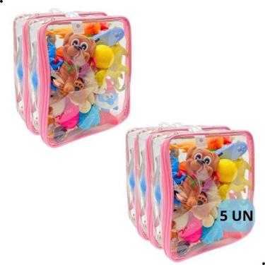 Imagem de Kit 5 Organizadores de Brinquedo de Praia Quarto Armário Bagagem  Viag