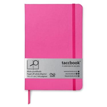 Imagem de Caderno Pontilhado taccbook Rosa 14x21 Ríg.