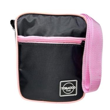 Imagem de Shoulder Bag Transversal Cor Rosa com Duas Alças Bolsa Prática e Estilosa