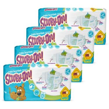 Imagem de KIT 4 Fralda Scooby Hiper Tamanho XXG